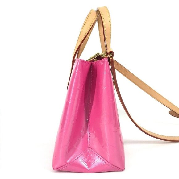 LOUIS VUITTON M24028 Monogram Vernis LV Remix Leade PM 2-Way Tote Bag Hand Bag - Picture 6 of 16